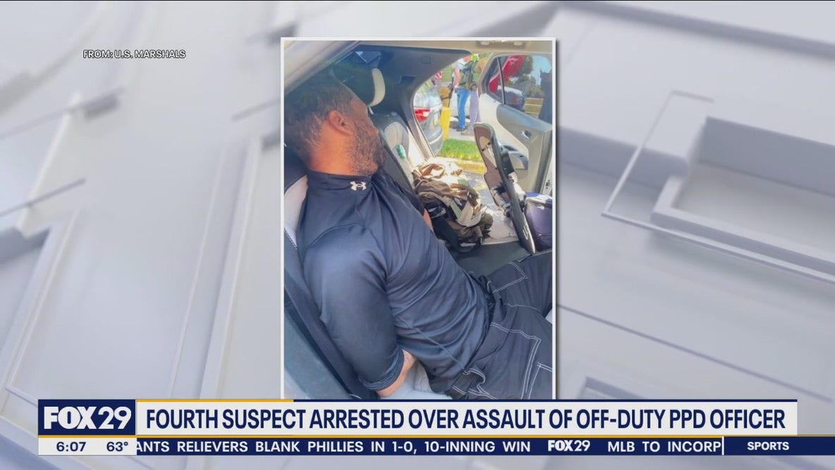 Suspect in assault of off-duty police officer arrested at Philadelphia hotel: Marshals